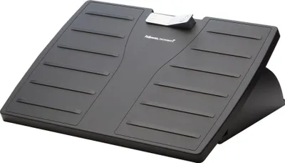 Immagine prodotto di Fellowes® 8035001 Poggiapiedi Office Suites Microban® - nero/argento