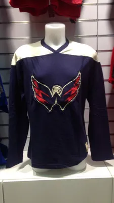 Zdjęcie produktu dla Washington Capitals NHL Koszulka męska z długim rękawem Crew 15 Rozmiar: L
