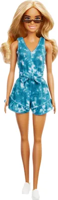 Produktbild von Barbie Fashionistas Puppe im Tie Dye Jumpsuit