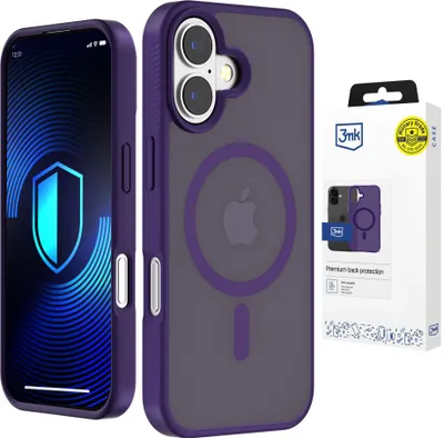 Zdjęcie produktu dla Apple Iphone 17 - 3Mk Smoke Magcase Purple