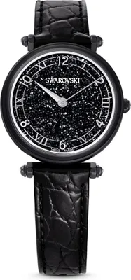 Produktbild von Swarovski Crystalline Wonder Damen Uhr Schwarz 5664311
