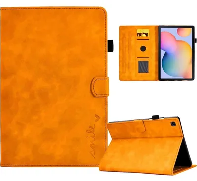 Immagine prodotto di Custodia protettiva in PU, ultraleggera, arancione, per Samsung Galaxy Tab S6 Lite SM-P610/P615