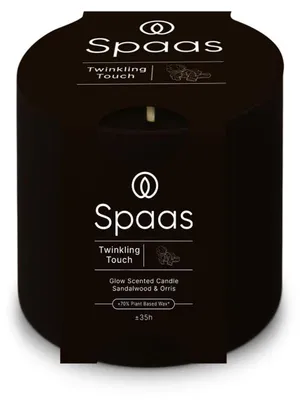 Produktbild von Spaas Duftkerze Twinkling Touch, 35 Stunden Brenndauer, Aromakerze, Geschenk