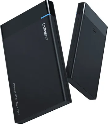 Obrázek produktu pro Externí kryt pro UGREEN US221, SATA 3.0, USB-C, 2,5", HDD/SSD, 50cm