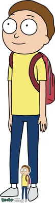 Produktbild von Rick and Morty Pappaufsteller Morty Smith