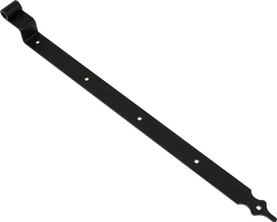 Immagine prodotto di Cerniera per tapparella nera 80 cm a gomito in pizzo rustico - Al pezzo