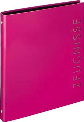 Produktbild von VELOFLEX Zeugnismappe / Zeugnisringbuch / Farbe: pink