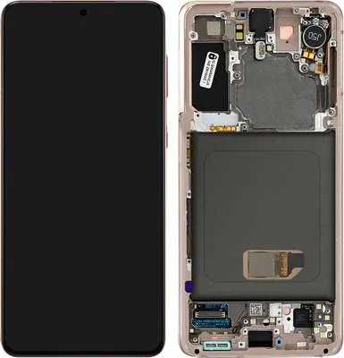 Produktbild von Ersatzdisplay Samsung Galaxy S21, Original Samsung Service Pack – Phantom Gold