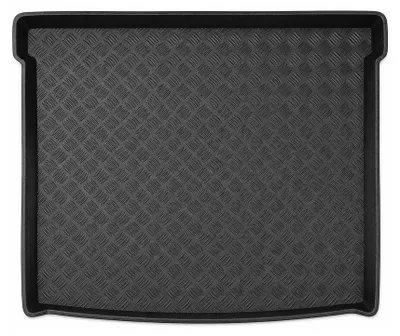 Produktbild von Kofferraumwanne für Volkswagen ID.4 2020- (variabler Ladeboden, obere Position) – Schwarz, passgenau