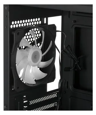 Produktbild von MSI MAG Forge 110R, Midi Tower, PC, Schwarz, ATX, micro ATX, Mini-ITX, Metall, Gaming