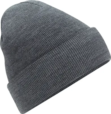 Image de Beechfield Bonnet d'hiver unie pour adultes PC2879 (taille unique) (Gris granit)