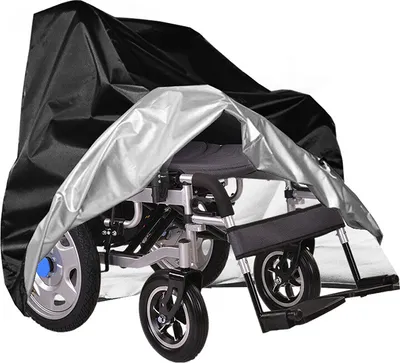 Produktbild von INF Staubschutz für Rollstühle Schwarz M