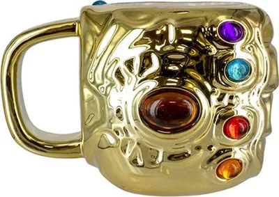 Obrázok produktu pre Paladone PP6171MSIS, Samostarný, Zlato, Keramický, Džbánok, Univerzálne, 1 kusov