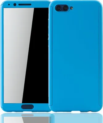 Produktbild von Handyhülle Schutzhülle für Huawei Honor View 10 Full Case Cover Displayschutz 360 Blau