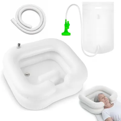 Produktbild von Aufblasbare Haarwaschbecken für bettlägerige Personen