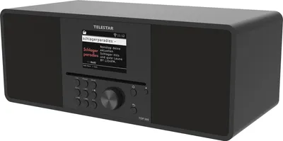 Produktbild von TELESTAR TOP 300 schwarz DAB+ Internetradio