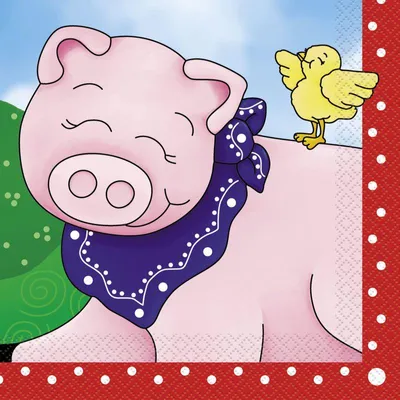 Produktbild von 16 Servietten Bauernhof Farm Friends