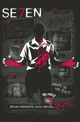Obrázek produktu pro Plakát Warner Bros Se7en 61x91,5cm