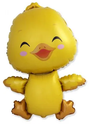 Image de Ballon en forme de canard, jaune, 82 cm