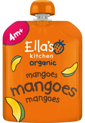 Obrázok produktu pre Ella's Kitchenkúsky manga 70 g - Ovocnádetská maškrta bez cukru