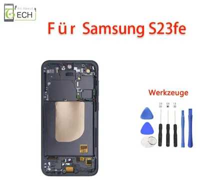 Produktbild von Für Samsung Galaxy S23 FE SM-S711B LCD Display (OLED) mit Rahmen + Werkzeuge