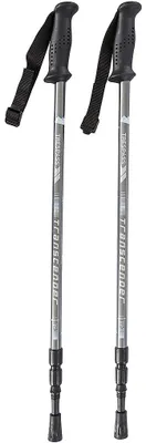 Immagine prodotto di Bastoncini da trekking Trespass Transduo set di 2 - alluminio regolabile