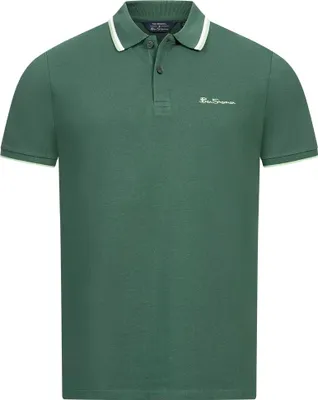 Produktbild von M|BEN SHERMAN Twin Tipped Herren Polo-Shirt 0076270NR-Green
