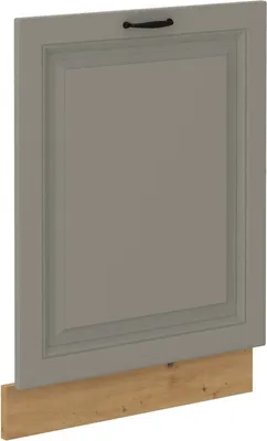 Zdjęcie produktu dla Front do zabudowy zmywarki SOPHIA – 60 x 72 cm, jasnoszary/dąb artisan