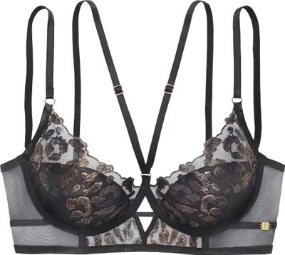 Produktbild von JETTE Push-up-BH schwarz-kupferfarben Größe 70 Cup C