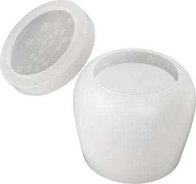 Produktbild von Gläser-Harzformen mit Deckel, Silikonform, Kerzenhalter für Beton, Wachsguss, Auslaufschutz, Zementhalter, Feiertagsdekoration, Tischdekoration, Bastelgeschenke
