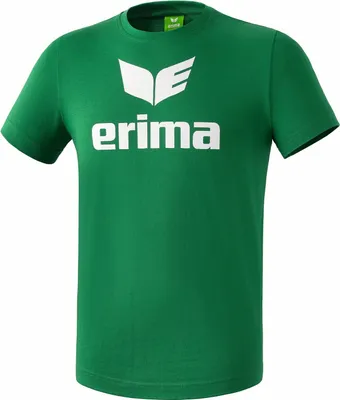 Produktbild von Erima Promo T-Shirt Herren - Smaragd / Weiß