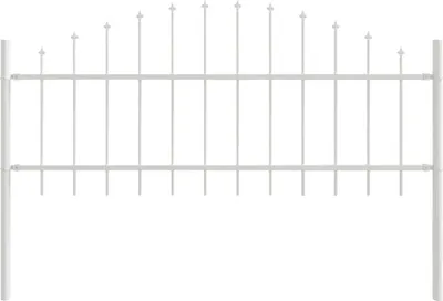 Produktbild von vidaXL Gartenzaun Woerden Weiß