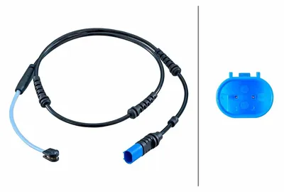 Image de Contact d'avertissement d'usure des plaquettes de frein à disque 1 003 mm HELLA pour BMW Série 5, entre autres