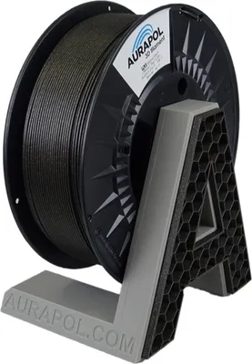 Zdjęcie produktu dla AURAPOL PLA 3D Filament Galaxy Black 1 kg 1,75 mm