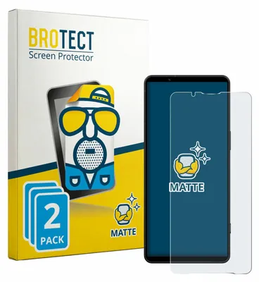 Produktbild von 2x BROTECT Schutzfolie für Sony Xperia 1 VIII Displayschutz Displayschutzfolie Folie Matt Entspiegelungsfolie
