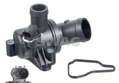 Produktbild von SWAG Thermostat Kühlmittel 87°C passend für MERCEDES-BENZ A-Klasse (W169) B-Klasse (W245)