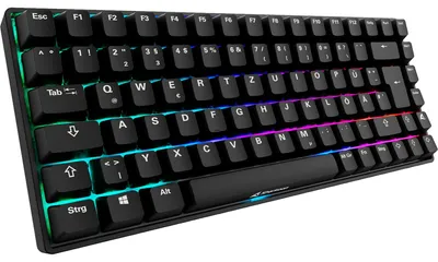 Image de Sharkoon Gaming Tastatur Skiller SGK50S3 PBT schwarz-gelb DE