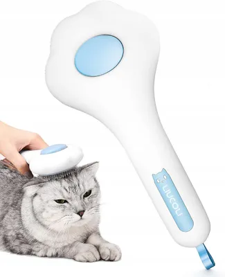 Produktbild von Selbstreinigende Fellpflegebürste für Hunde und Katzen