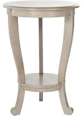 Obrázok produktu pre Príkonový stolík Safavieh EUH5711, drevo, sivá farba, rozmer 45 x 45 x 66,04 cm