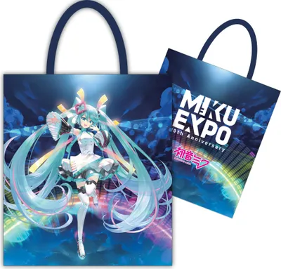 Image de Sac cabas Hatsune Miku Miku Expo 10e anniversaire, art de Kei Ver, édition limitée