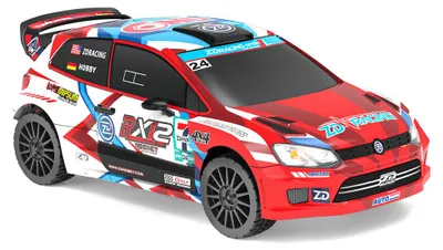 Produktbild von ZD Racing RX12 1:12 RTR RC Drift Rally Auto 4WD 2.4GHz, 80 km/h 3S Brushless, Gyro, Metallchassis, Öldämpfer, LED, High Speed RC Car, Rot