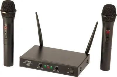 Zdjęcie produktu dla Radiowy zestaw mikrofonowy UHF PARTY ''200UHF-MKII'' o zasięgu do 50 m, 2-kanałowy