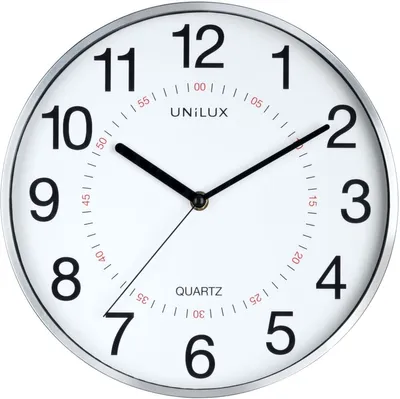 Immagine prodotto di Unilux 400094280 orologio da parete/tavolo Orologio al quarzo rotondo grigio