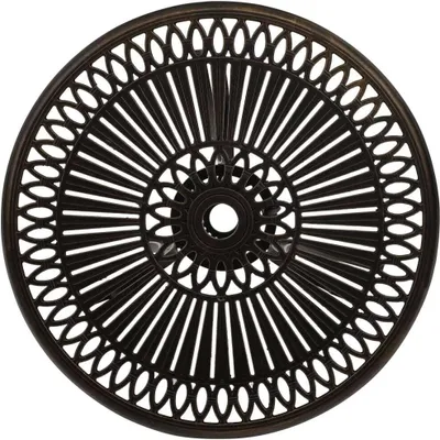 Obrázek produktu pro vidaXL Zahradní stůl Bronz 62x62x65 cm Hliníkový odlitek