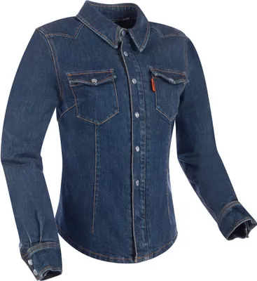 Produktbild von Segura Terence Damen Motorrad Textiljacke, blau, 36