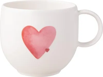 Produktbild von Villeroy & Boch With Love Henkelbecher Sending Love