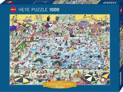 Produktbild von Heye Puzzle Cool Down!, 1000 Teile, 1000 Stück(e), Kunst