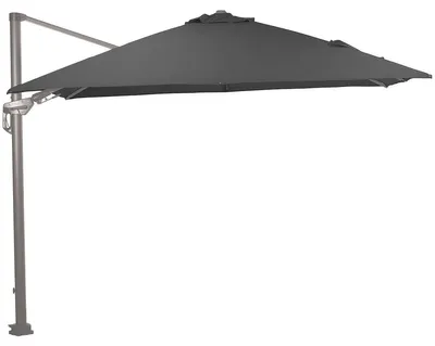 Produktbild von Garden Impressions Hawaii Deluxe Sonnenschirm 300 × 300 cm – Taupe – Royal Anthrazit