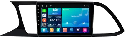 Zdjęcie produktu dla Radio samochodowe Linux, 9 cali, do samochodu Seat Leon III (2012-2020), bezprzewodowe CarPlay i Android Auto, z portem USB, nawigacją, Bluetooth 5.1 i RDS