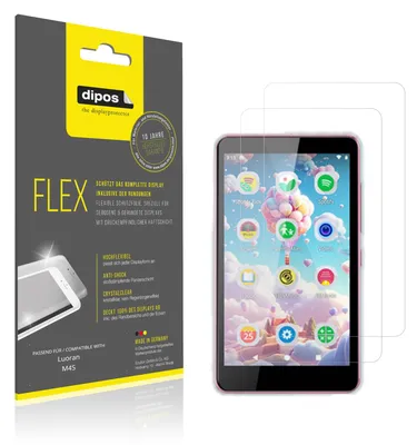 Immagine prodotto di 2x Pellicola protettiva per Luoran M4S, rivestimento al 100%, Protezione dipos Flex